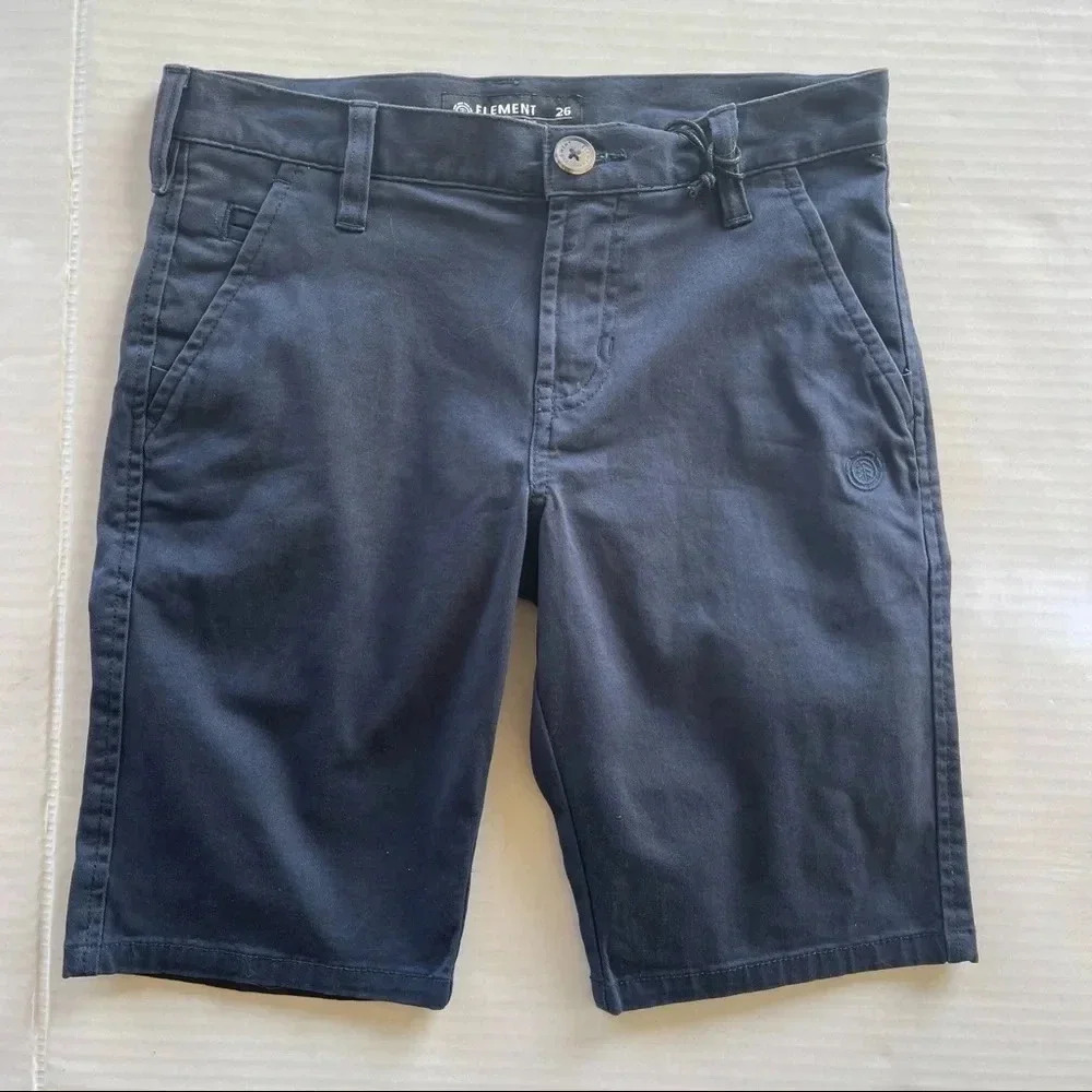 NWT ELEMENT Flex Kids Blue Navy Short size 26